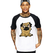 Load image into Gallery viewer, 2020 streetwear Caricature pugs not drugs toy breed dog puppy ugly cute on sale Men funny t shirt friends tv male tshirt t-shirt