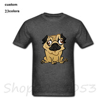 Load image into Gallery viewer, 2020 streetwear Caricature pugs not drugs toy breed dog puppy ugly cute on sale Men funny t shirt friends tv male tshirt t-shirt
