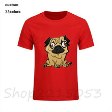 Load image into Gallery viewer, 2020 streetwear Caricature pugs not drugs toy breed dog puppy ugly cute on sale Men funny t shirt friends tv male tshirt t-shirt