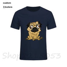 Load image into Gallery viewer, 2020 streetwear Caricature pugs not drugs toy breed dog puppy ugly cute on sale Men funny t shirt friends tv male tshirt t-shirt