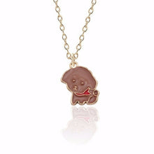 Load image into Gallery viewer, Cute Dog Necklace For Women Animals Puppy Doggy Pendant Kawaii Shiba Inu Husky Poodle Necklaces&Pendants Christmas Xmas Jewelry