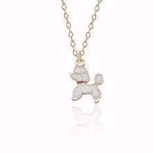 Load image into Gallery viewer, Cute Dog Necklace For Women Animals Puppy Doggy Pendant Kawaii Shiba Inu Husky Poodle Necklaces&Pendants Christmas Xmas Jewelry