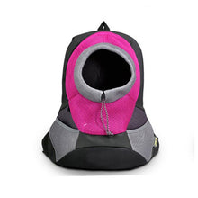 Load image into Gallery viewer, Portable Travel Pet Dog Front Bag Head Out Double Shoulder Pet Dog Cat Carrier Backpack Outdoor Breathable Mesh Pet Backpack