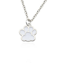 Load image into Gallery viewer, Cute Creative Footprint Necklace Charm Female Chain Fashion Pet Dog Claw Metal Necklace Popular Gift Jewelry Dropshipping