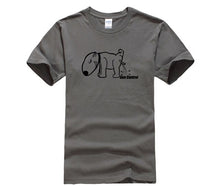 Load image into Gallery viewer, Top Men's 100% Cotton T shirt dog peeing on gun control mens premium quality fashion short sleeve men tshirt