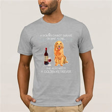 Load image into Gallery viewer, Men's 2019 Fashion Style T-Shirt Cannot Survive On Wine Alone Dog Lover Gift Men Printing Short Sleeve Tshirt trend