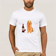 Load image into Gallery viewer, Men's 2019 Fashion Style T-Shirt Cannot Survive On Wine Alone Dog Lover Gift Men Printing Short Sleeve Tshirt trend