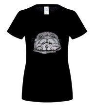 Load image into Gallery viewer, quality fashion men tshirt 100% Cotton Clothing Tops Tees Chow Chow On Paws Adult Dog Art By Lj Men's Cool Short Sleeve T Shirt