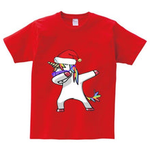 Load image into Gallery viewer, Cotton Boys Summer Tops Tee Dab Panda Dog Children funny T shirt Dabbing Dance T-shirt For Kids Girls Celebrations Tshirt NN