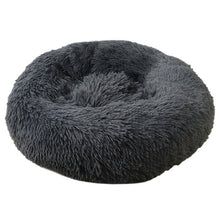 Load image into Gallery viewer, Dog Bed Round Plush Basket Kennel Cat House Winter Warm Pet House Sleeping Bag Cats Nest