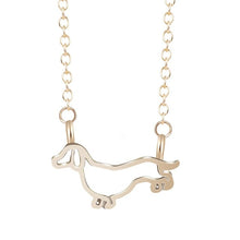 Load image into Gallery viewer, Todorova Dachshund Dog Necklace