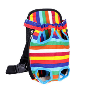 11 Colors Pet Dog Backpack Carrier Travel Dog Travel Bag Canvas Dog Bag Mesh Puppy Carrier Bag Pet Front Cat Backpack Carrier