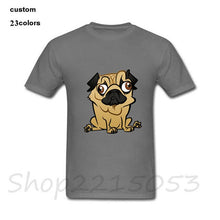 Load image into Gallery viewer, 2020 streetwear Caricature pugs not drugs toy breed dog puppy ugly cute on sale Men funny t shirt friends tv male tshirt t-shirt
