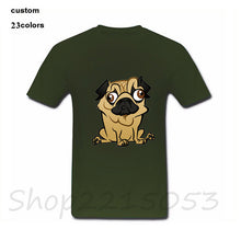Load image into Gallery viewer, 2020 streetwear Caricature pugs not drugs toy breed dog puppy ugly cute on sale Men funny t shirt friends tv male tshirt t-shirt
