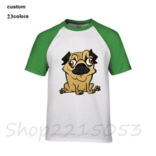 Load image into Gallery viewer, 2020 streetwear Caricature pugs not drugs toy breed dog puppy ugly cute on sale Men funny t shirt friends tv male tshirt t-shirt
