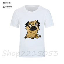 Load image into Gallery viewer, 2020 streetwear Caricature pugs not drugs toy breed dog puppy ugly cute on sale Men funny t shirt friends tv male tshirt t-shirt
