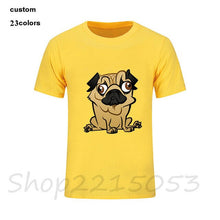 Load image into Gallery viewer, 2020 streetwear Caricature pugs not drugs toy breed dog puppy ugly cute on sale Men funny t shirt friends tv male tshirt t-shirt
