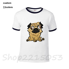 Load image into Gallery viewer, 2020 streetwear Caricature pugs not drugs toy breed dog puppy ugly cute on sale Men funny t shirt friends tv male tshirt t-shirt
