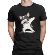Load image into Gallery viewer, Funny Funny Dabbing Pied French Bulldog Dog Lover Tshirt Men 100 Percent Cotton T Shirt 2020 Clothes

