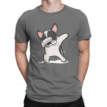 Load image into Gallery viewer, Funny Funny Dabbing Pied French Bulldog Dog Lover Tshirt Men 100 Percent Cotton T Shirt 2020 Clothes
