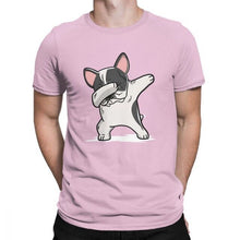 Load image into Gallery viewer, Funny Funny Dabbing Pied French Bulldog Dog Lover Tshirt Men 100 Percent Cotton T Shirt 2020 Clothes
