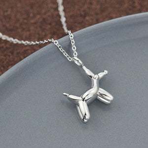 V Attract Minimalism Cute Dog Necklace Chocker 2020 Women jewelry Stainless Steel Ketting Chain Animal Charm Cachshund Pendant