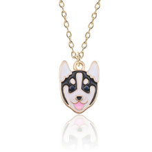 Load image into Gallery viewer, Cute Dog Necklace For Women Animals Puppy Doggy Pendant Kawaii Shiba Inu Husky Poodle Necklaces&amp;Pendants Christmas Xmas Jewelry
