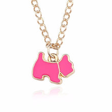 Load image into Gallery viewer, Cute Dog Necklace For Women Animals Puppy Doggy Pendant Kawaii Shiba Inu Husky Poodle Necklaces&amp;Pendants Christmas Xmas Jewelry
