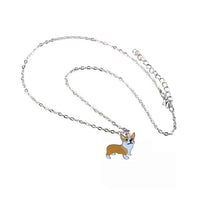 Load image into Gallery viewer, New Lovely Welsh Corgi Dog Pendant Necklace Pet Charm Best Friends Christmas Gifts Bracelets For Wamen Friendship Bracelets DIY
