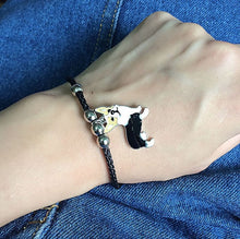 Load image into Gallery viewer, New Lovely Welsh Corgi Dog Pendant Necklace Pet Charm Best Friends Christmas Gifts Bracelets For Wamen Friendship Bracelets DIY
