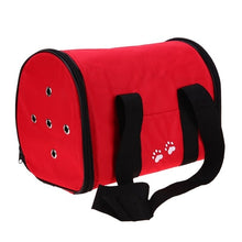 Load image into Gallery viewer, Outdoor Oxford Pet Bag Cat Dog Carrier Waterproof Supply Cat Carrier Backpack Foldable Front Chest Dog Bag with BreathHole

