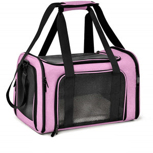 Pet Cat Dog Carrier Car Seat Basket Dog Booster Seat Soft Side Carrier Pet Travel Protector Dog Bags For Small Dog