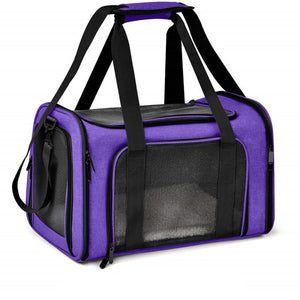 Pet Cat Dog Carrier Car Seat Basket Dog Booster Seat Soft Side Carrier Pet Travel Protector Dog Bags For Small Dog