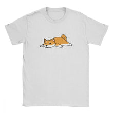 Load image into Gallery viewer, Mens Tshirt Not Today Shiba Inu Dog Tees Funny T Shirts for Men Short Sleeve Clothes High Quality Tee Shirt 100% Cotton Tops
