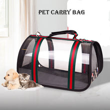 Load image into Gallery viewer, AHUAPET Pet Carrier Bag Dog Bags For Small Dogs Cats Backpack Eco-friendly Waterproof Windproof Transparent Dog Travel Bag  E
