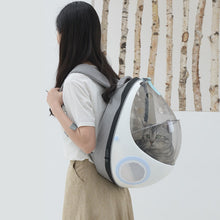 Load image into Gallery viewer, Pet Luxury Carrier for Cat Transparent Dog Backpack Cats Box Dogs Bag Space ABS Pets Puppies Outdoor Travel Carrying Products
