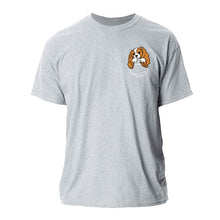 Load image into Gallery viewer, Funny Cavalier King Charles Spaniel Dog Bag Pocket Tshirt 2020 Classical Humor Men T Shirt Gift Pocket Dog T Shirt Man Tee Top
