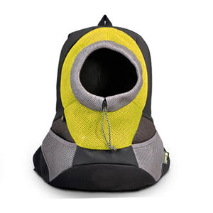 Portable Travel Pet Dog Front Bag Head Out Double Shoulder Pet Dog Cat Carrier Backpack Outdoor Breathable Mesh Pet Backpack