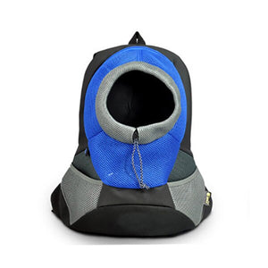 Portable Travel Pet Dog Front Bag Head Out Double Shoulder Pet Dog Cat Carrier Backpack Outdoor Breathable Mesh Pet Backpack