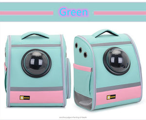 New Pet Space Backpack Out Portable Pet Bag Dog Bag Breathable Cat Backpack Cat Dog Backpack