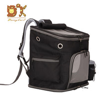 Load image into Gallery viewer, SandyFloyd Zipper Mesh Backpack Breathable Dog Bag Pink Pet Dog Carriers Outdoor Travel Carrier Packbag Portable Dog Carrying

