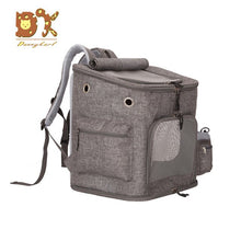 Load image into Gallery viewer, SandyFloyd Zipper Mesh Backpack Breathable Dog Bag Pink Pet Dog Carriers Outdoor Travel Carrier Packbag Portable Dog Carrying
