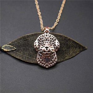 Elfin Wholesale Trendy Lagotto Romagnolo Necklaces Gold Color Silver Color Dog Jewellery Pendant Necklace Women Men