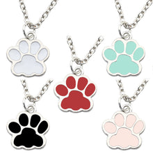 Load image into Gallery viewer, Cute Creative Footprint Necklace Charm Female Chain Fashion Pet Dog Claw Metal Necklace Popular Gift Jewelry Dropshipping
