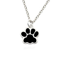 Load image into Gallery viewer, Cute Creative Footprint Necklace Charm Female Chain Fashion Pet Dog Claw Metal Necklace Popular Gift Jewelry Dropshipping
