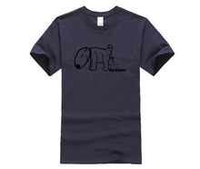 Load image into Gallery viewer, Top Men's 100% Cotton T shirt dog peeing on gun control mens premium quality fashion short sleeve men tshirt
