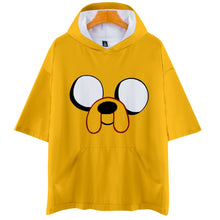 Load image into Gallery viewer, Adventure Time Finn And Jake The Dog Face T Shirt Men Women Fashion 3d Hoodie T-shirt Harajuku Streetwear Tshirt Tops Clothes
