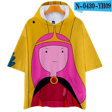 Load image into Gallery viewer, Adventure Time Finn And Jake The Dog Face T Shirt Men Women Fashion 3d Hoodie T-shirt Harajuku Streetwear Tshirt Tops Clothes
