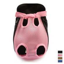 Load image into Gallery viewer, Armi store Mesh Ventilation Dog Bag Dogs Cat Chest Front Bags 6111009 Carry Pet Five Holes Backpack
