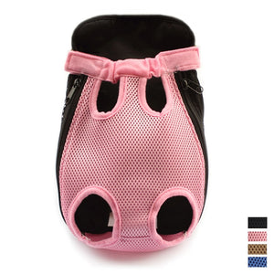 Armi store Mesh Ventilation Dog Bag Dogs Cat Chest Front Bags 6111009 Carry Pet Five Holes Backpack